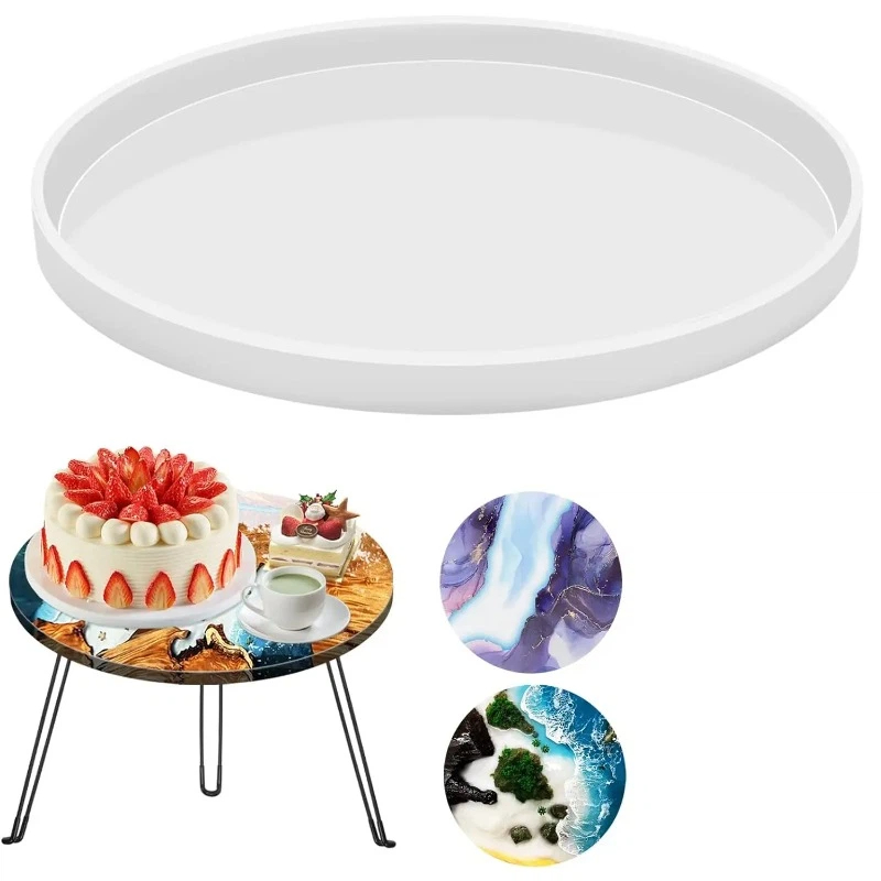 Coaster Mold Round - Moldes de Resina Epóxi Redondos para