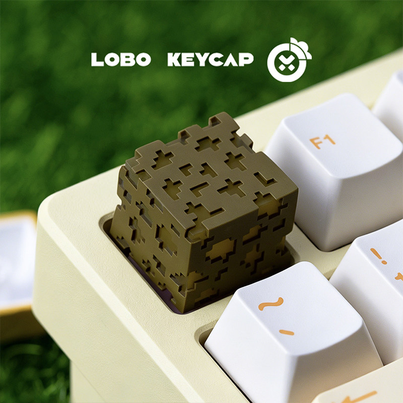 Resin Crafts Minecraft - Decoração Criativa de Teclado da Série