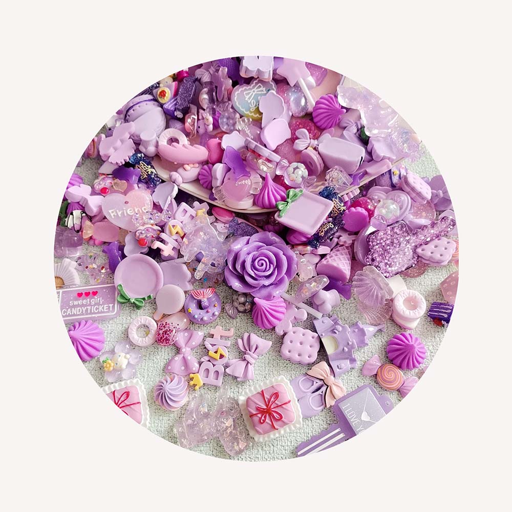 Resin Crafts - Acessórios de Artesanato para Decoração de