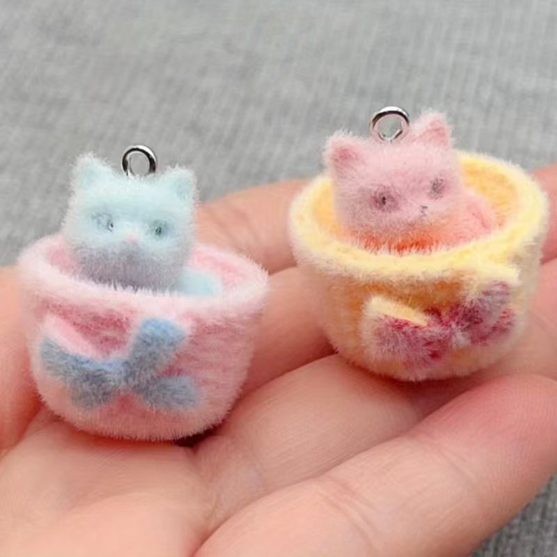 4 peças de pingente de gato em - Resin Craft Projects avaliação e preço