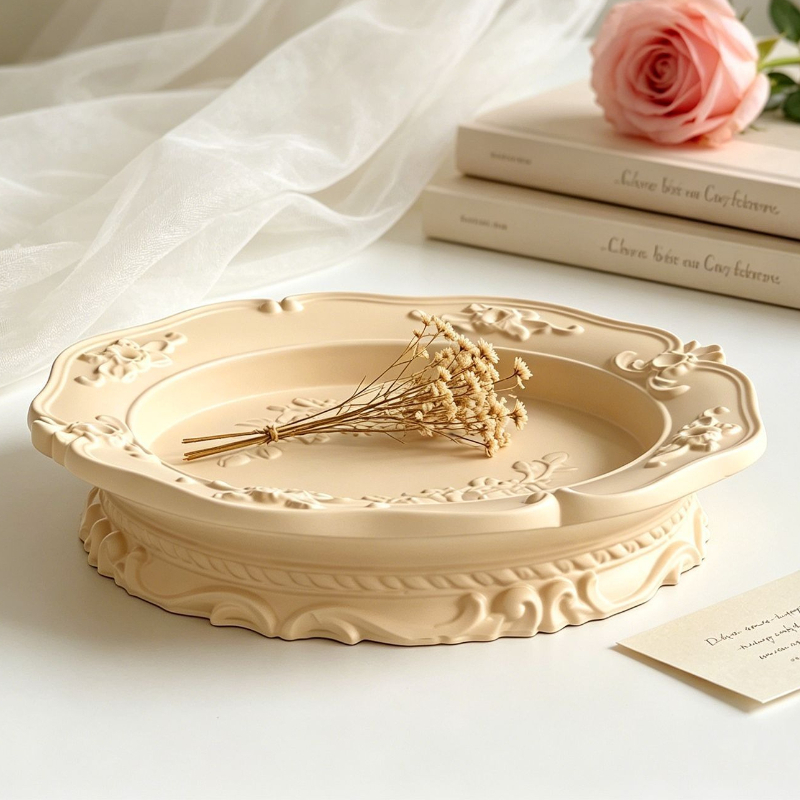 Molde de Silicone Elegante Vin - Coaster Mold Round avaliação e preço