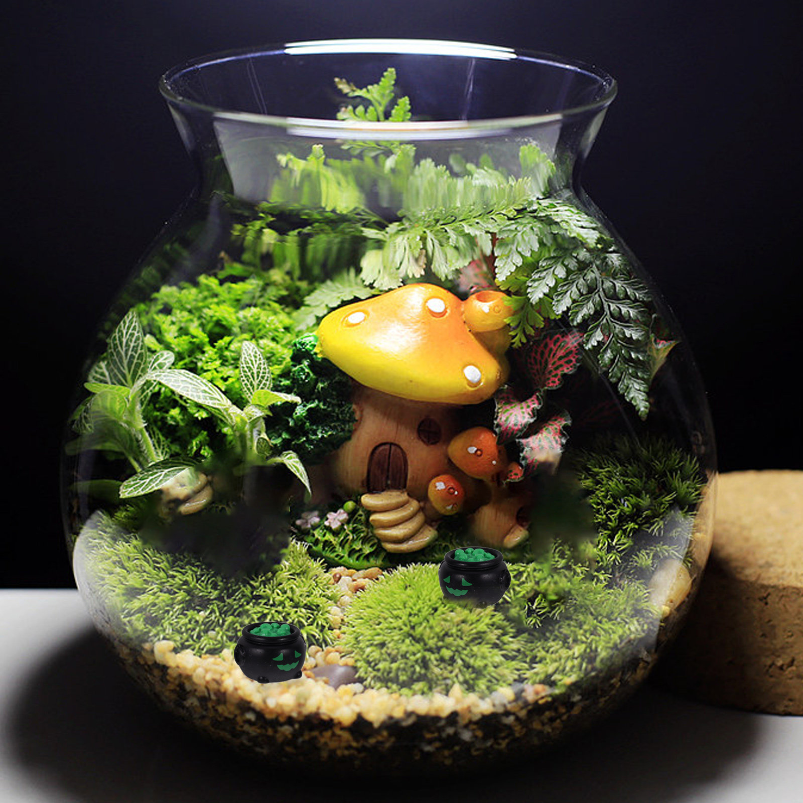 10 Peças de Caldeirões de Brux - Resin Crafts avaliação e preço