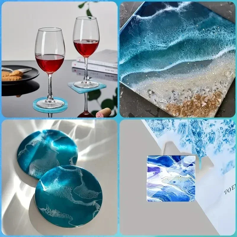 5 Pçs/set DlY Coasters de Copo - Coaster Mold Round avaliação e preço
