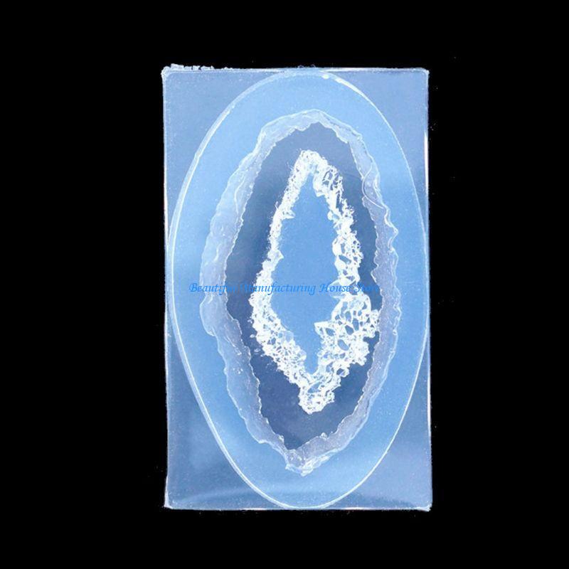 E56a molde cluster rocha quart - Geode Mold Silicone avaliação e preço