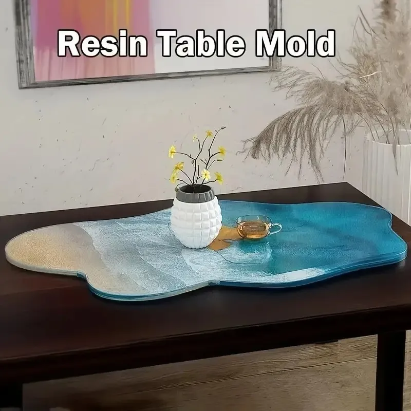 2026 - Molde de Silicone Grand - Resin Ocean Wave Mold avaliação e preço