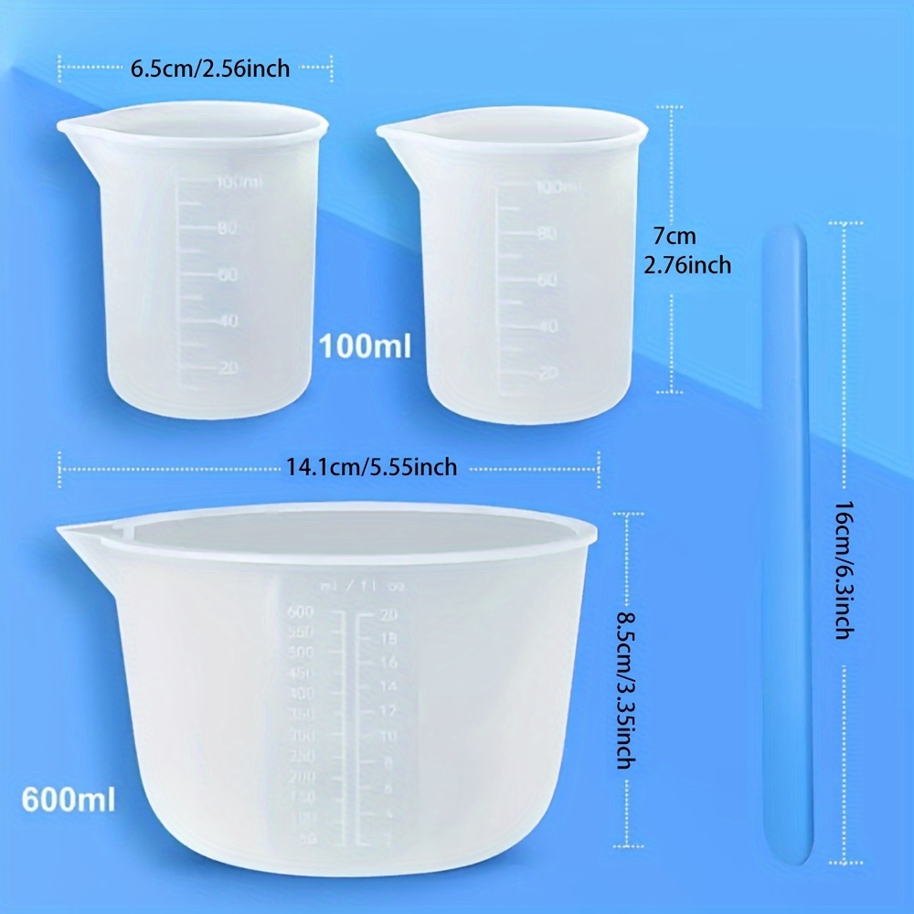 Copos Medidores de Silicone, S - Mixing Cup Silicone avaliação e preço