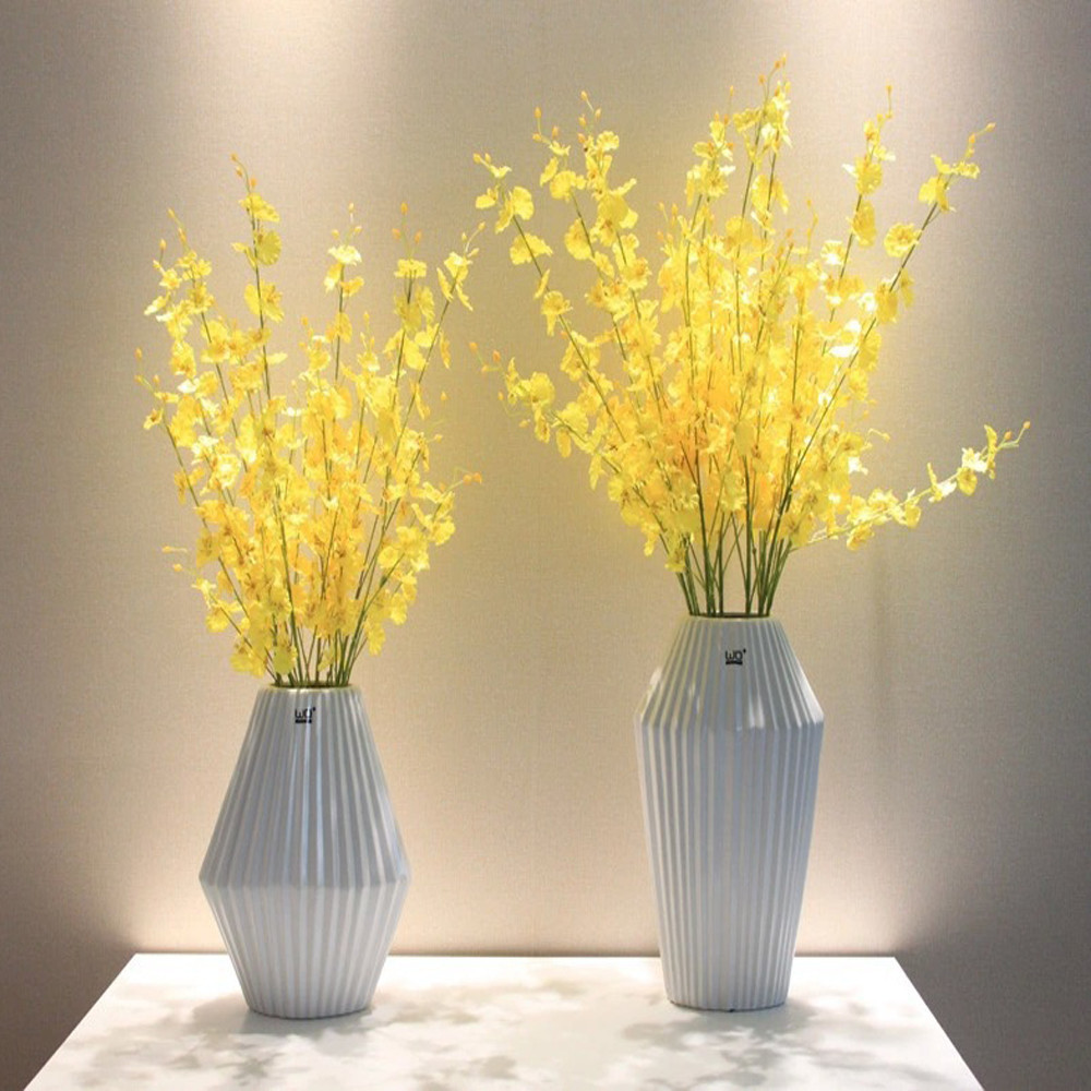 Amarelo Simulação Flor Dançand - Dried Flower Bulk avaliação e preço