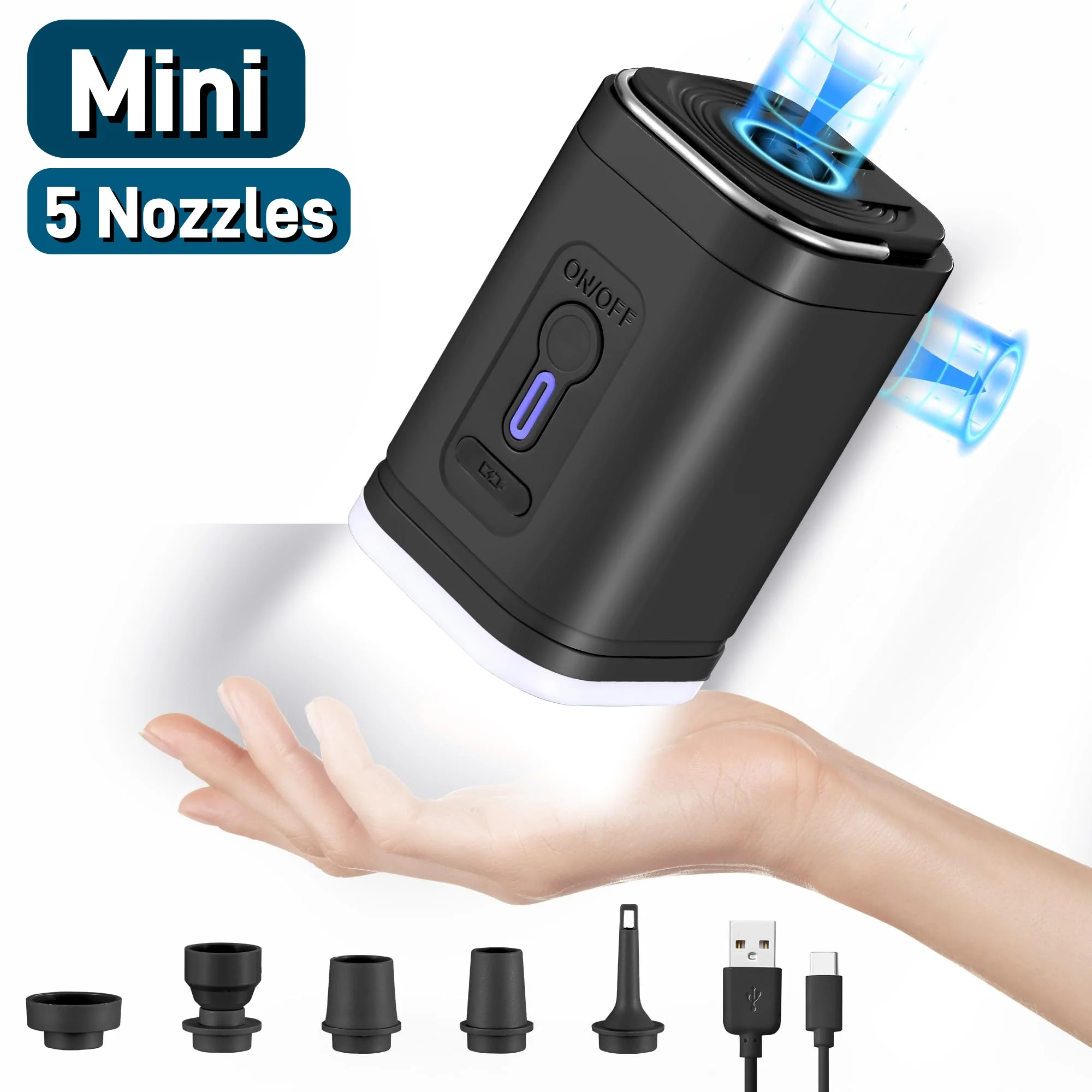 Mini Bomba de Ar Portátil com  - Vacuum Chamber Small avaliação e preço