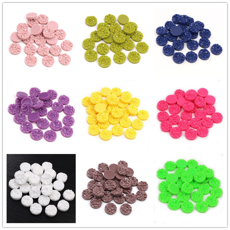 40 peças cabochões druzy de re - Resin Craft Projects avaliação e preço