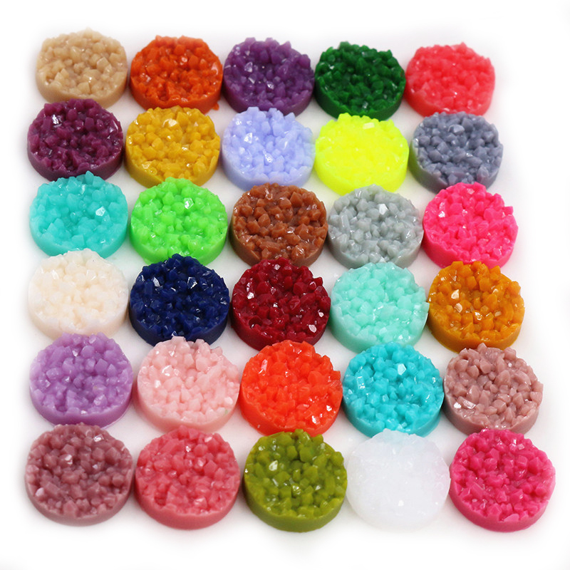40 peças cabochões druzy de re - Resin Craft Projects avaliação e preço