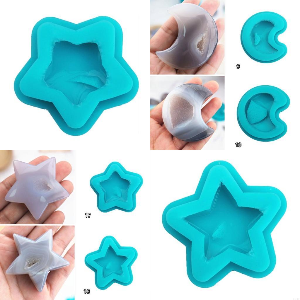 Moldes silicone pedras precios - Geode Mold Silicone avaliação e preço