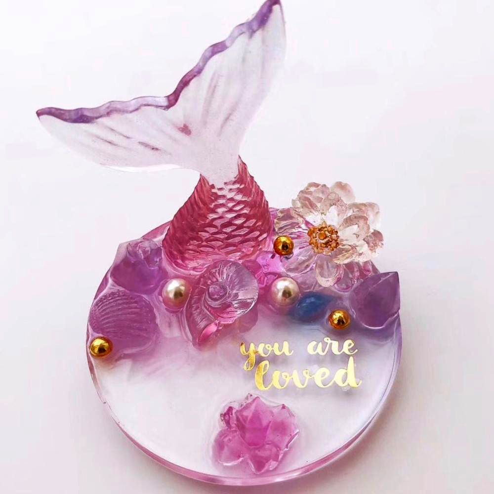 Diy artesanato silicone fluido - Coaster Mold Round avaliação e preço