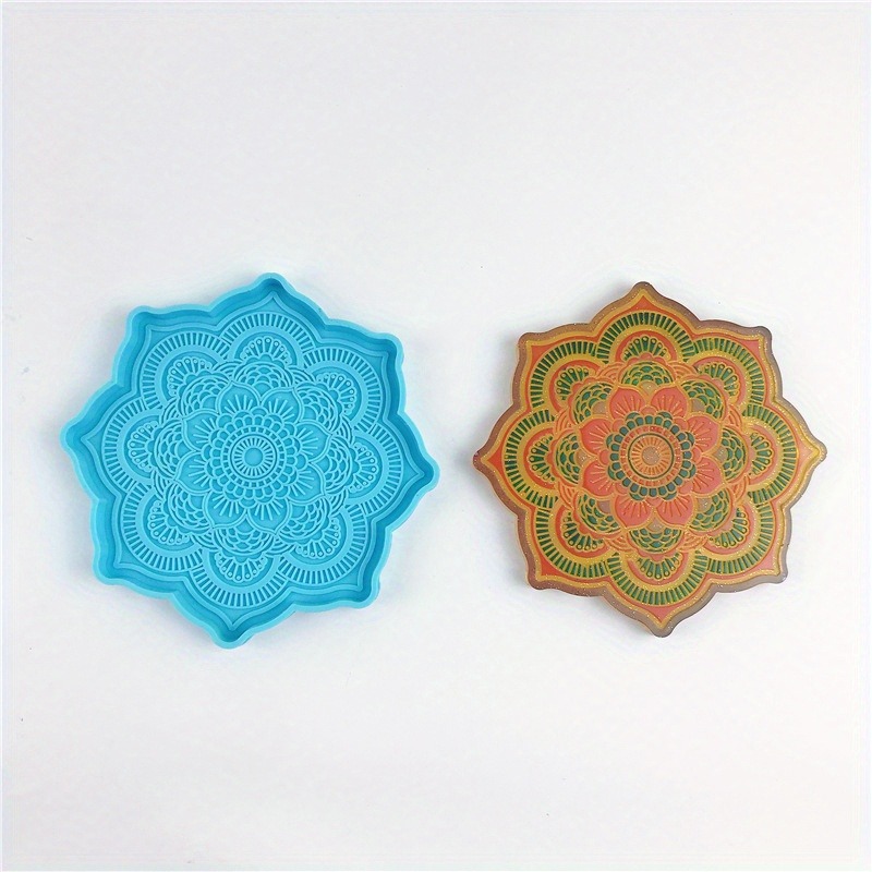 Molde de silicone para porta-c - Coaster Mold Round avaliação e preço