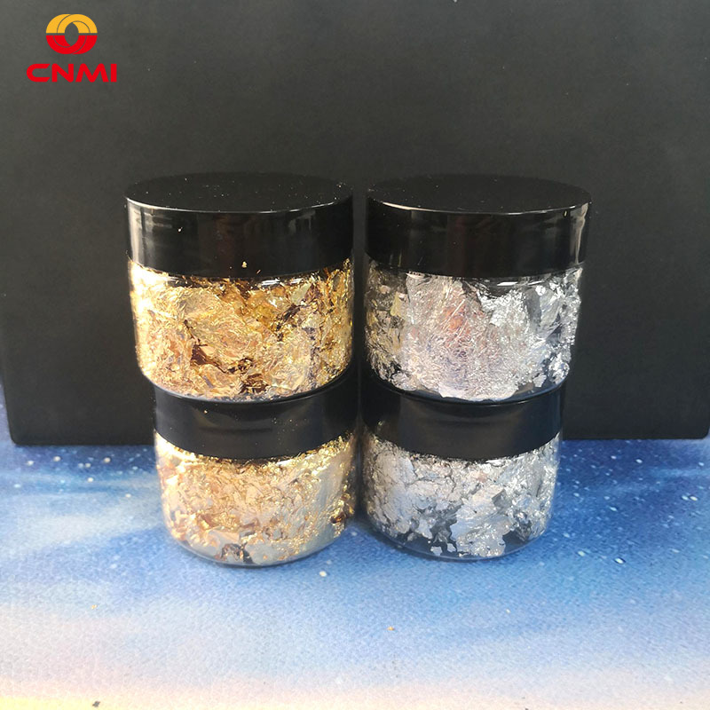 3g flocos de folha de ouro res - Gold Foil Flakes avaliação e preço