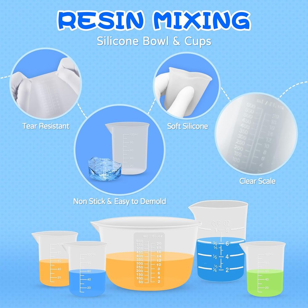 Copos de Medição de Silicone p - Mixing Cup Silicone avaliação e preço