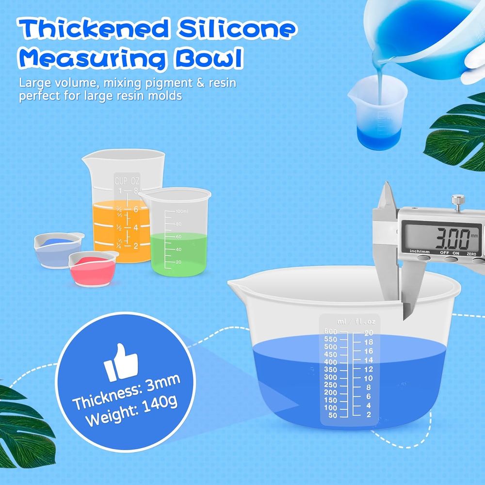 Copos de Medição de Silicone p - Mixing Cup Silicone avaliação e preço