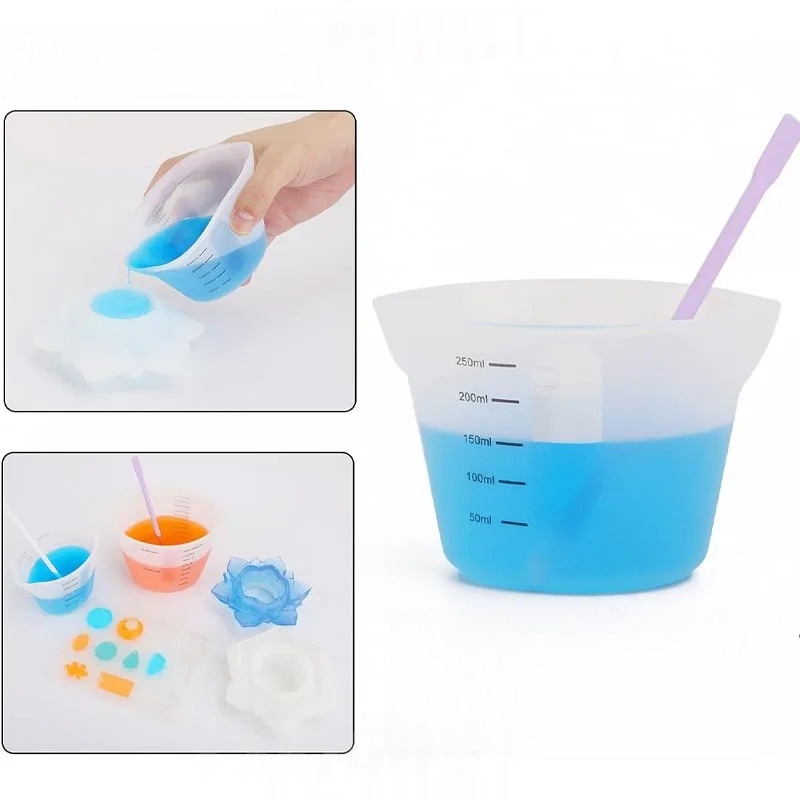 1 unidade de Copos Medidores e - Mixing Cup Silicone avaliação e preço