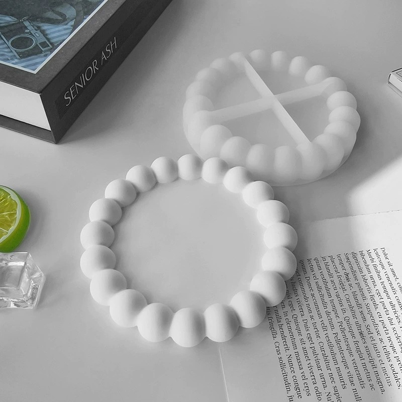 Diy redondo bolha bandeja coas - Coaster Mold Round avaliação e preço